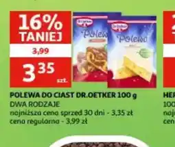 Auchan Polewa do ciast Dr. Oetker oferta