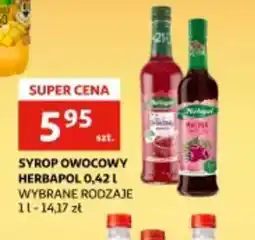Auchan Syrop owocowy Herbapol oferta