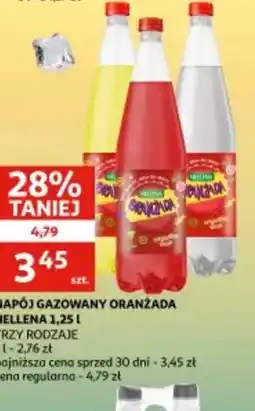 Auchan Napój gazowany oranżada Hellena oferta