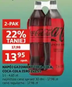 Auchan Napój gazowany Coca-Cola, Coca-Cola Zero oferta