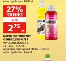 Auchan Napój izotoniczny Oshee oferta