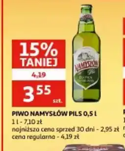 Auchan Piwo Namysłów Pils oferta