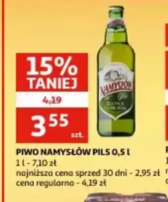 Auchan Piwo Namysłów Pils oferta
