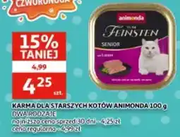 Auchan Karma dla starszych kotów Animonda oferta