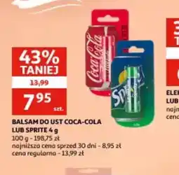 Auchan Balsam do ust Coca-Cola lub Sprite oferta