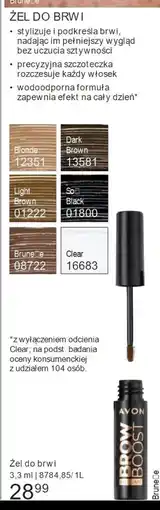 Avon Żel do brwi Avon oferta