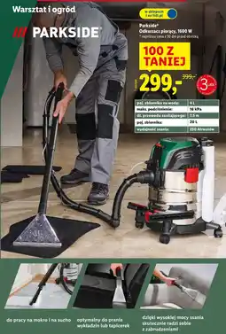 Lidl Odkurzacz Parkside oferta