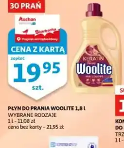 Auchan Płyn do prania Woolite oferta