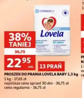 Auchan Proszek do prania Lovela Baby oferta