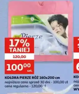 Auchan Kołdra Pierze Róż oferta