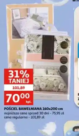 Auchan Pościel bawełniana oferta