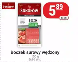 Delikatesy Sezam Boczek surowy wędzony sokołów oferta