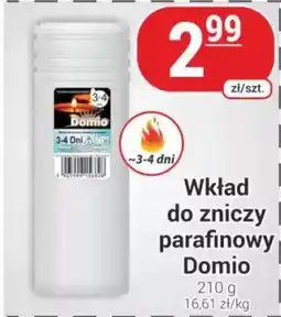 Delikatesy Sezam Wkład do zniczy parafinowy Domio oferta