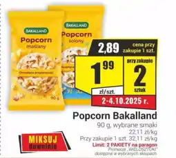 Delikatesy Sezam Popcorn Bakalland oferta