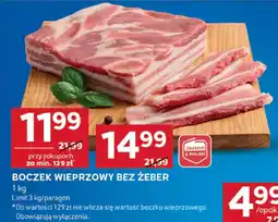 Stokrotka Optima Boczek wieprzowy bez żeber oferta