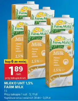 Stokrotka Optima Mleko uht 1,5% farm milk oferta