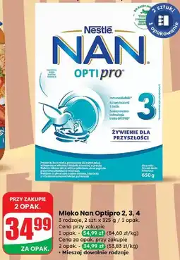 Dino Mleko Nestle Nan Optipro oferta