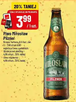 Polomarket Piwo Miłosław Pilzner oferta