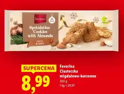 Lidl Ciasteczka migdałowo-korzenne Favorina oferta