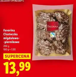 Lidl Ciasteczka migdałowo-piernikowe Favorina oferta