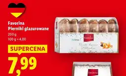 Lidl Pierniki glazurowane Favorina 200g oferta