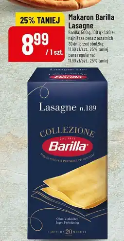 Polomarket Makaron Barilla Lasagne oferta