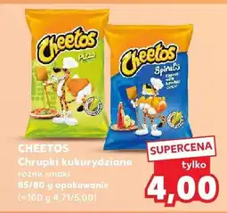 Kaufland Chrupki kukurydziane różne smaki Cheetos oferta