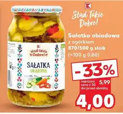 Kaufland Sałatka obiadowa K-Stąd Takie Dobre! oferta