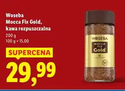 Lidl Kawa rozpuszczalna 200g Mocca Fix Gold Woseba oferta