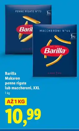 Lidl Makaron penne rigate XXL Barilla oferta
