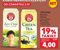 Kaufland Herbata zielona, różne rodzaje Teekanne oferta