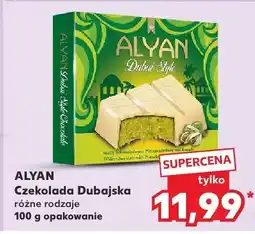 Kaufland Czekolada Dubajska, różne rodzaje 100 g Alyan oferta