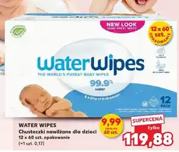 Kaufland Chusteczki nawilżane Water Wipes 12-pak oferta