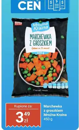 Biedronka Marchewka z groszkiem 450 g Mroźna Kraina oferta