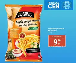 Biedronka Frytki długie cienkie 1kg Mr. Potato oferta