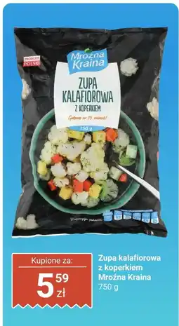 Biedronka Zupa kalafiorowa z koperkiem 750g Mroźna Kraina oferta
