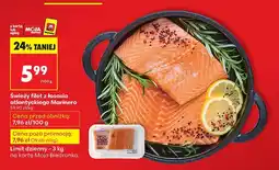 Biedronka Filet z łososia atlantyckiego Marinero oferta