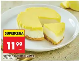 Biedronka Sernik nowojorski 250g Biedronka oferta