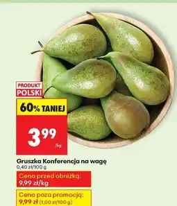 Biedronka Gruszka Konferencja na wagę Biedronka oferta