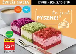 Biedronka Ciasto Trio 500g Biedronka oferta