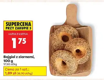 Biedronka Bajgiel z ziarnami Biedronka oferta