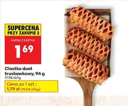 Biedronka Ciastko duet truskawkowy Biedronka oferta