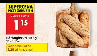 Biedronka Półbagietka Biedronka oferta