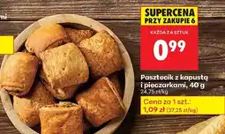 Biedronka Pasztecik z kapustą i pieczarkami Biedronka oferta