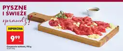 Biedronka Carpaccio wołowe 110g Biedronka oferta