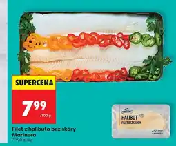 Biedronka Filet z halibuta bez skóry Marinero oferta