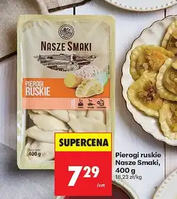 Biedronka Pierogi ruskie Nasze Smaki 400g oferta
