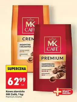 Biedronka Kawa ziarnista MK Café Premium, Crema 1kg oferta