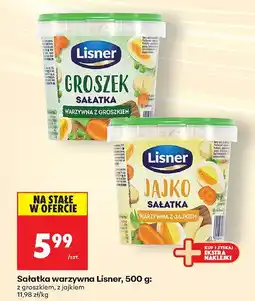 Biedronka Sałatka warzywna Lisner 500g oferta
