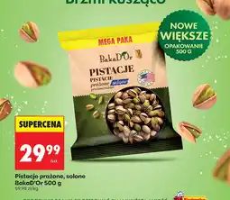 Biedronka Pistacje prażone, solone BakaD’Or 500g oferta